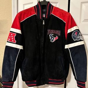 Houston Texans leather jacket